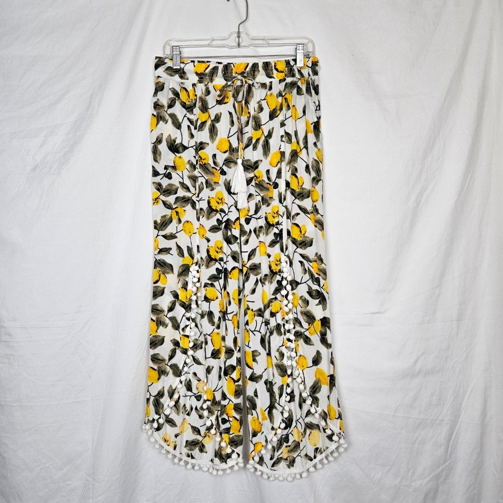 Solitaire Swim Lemon Pom Pom Pant Size L